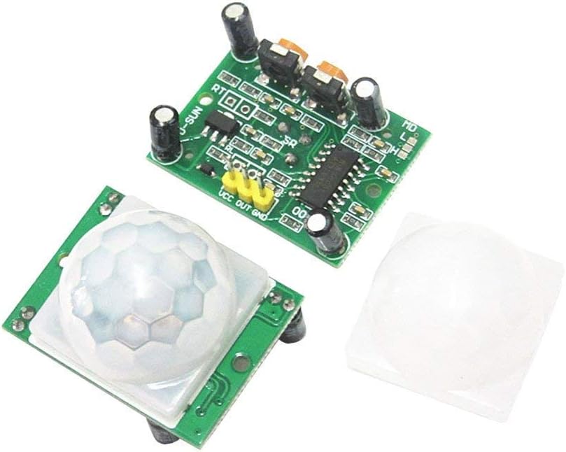 HiLetgo 3pcs HC-SR501 PIR Motion Sensors for Arduino & Raspberry Pi