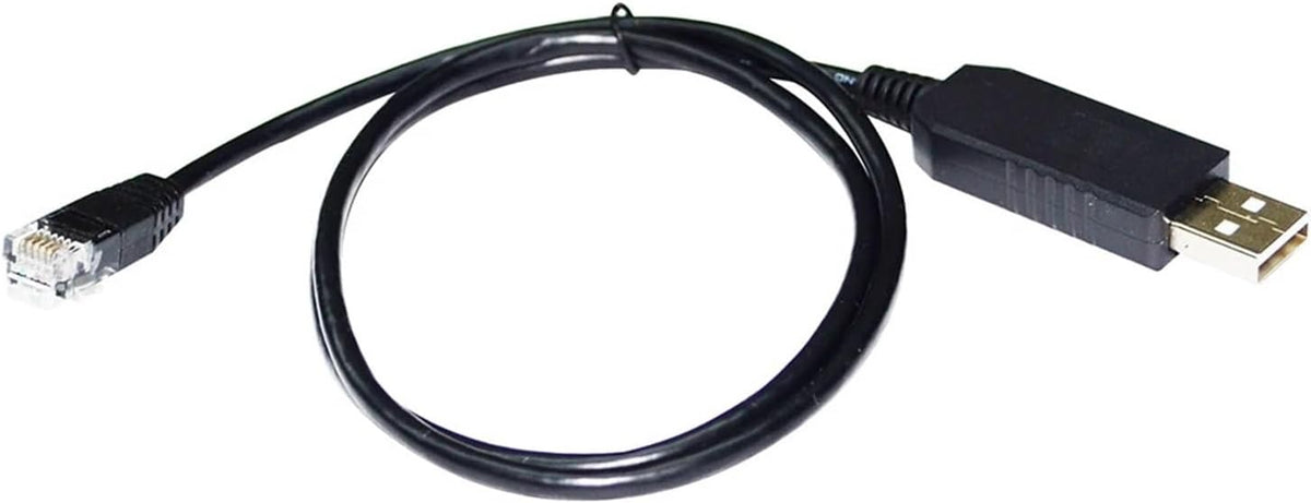 HGTTREA RS232 RJ11 RJ12 6P4C Communication 5I 8I 9I 11I, Cable(1.8m) USB to Adapter Controller Cable Fit Compatible PC