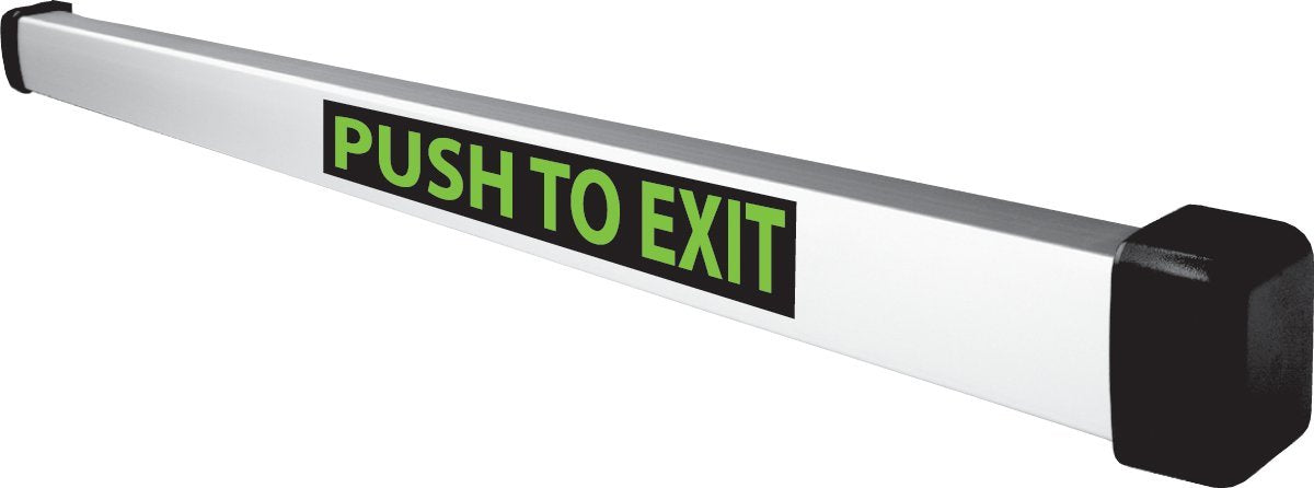 SDC MSB550-2V Exit Mechanical Switch-Push to Exit, Aluminum, 2 SPDT Contacts