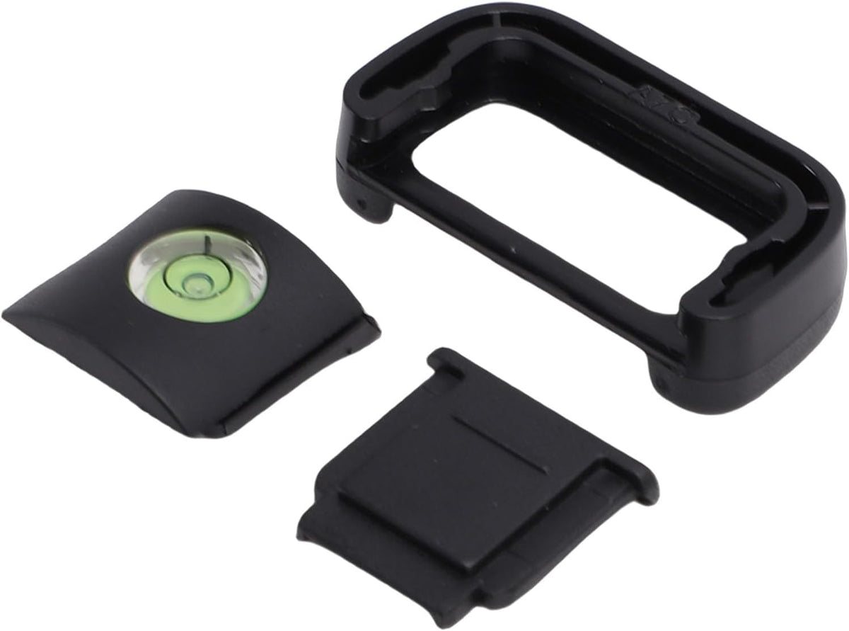 A7C Dpofirs Eyecup Viewfinder & Hot Shoe Cover Protector with Bubble Level for Camera - Silicone Eye Cup, Dust Proof