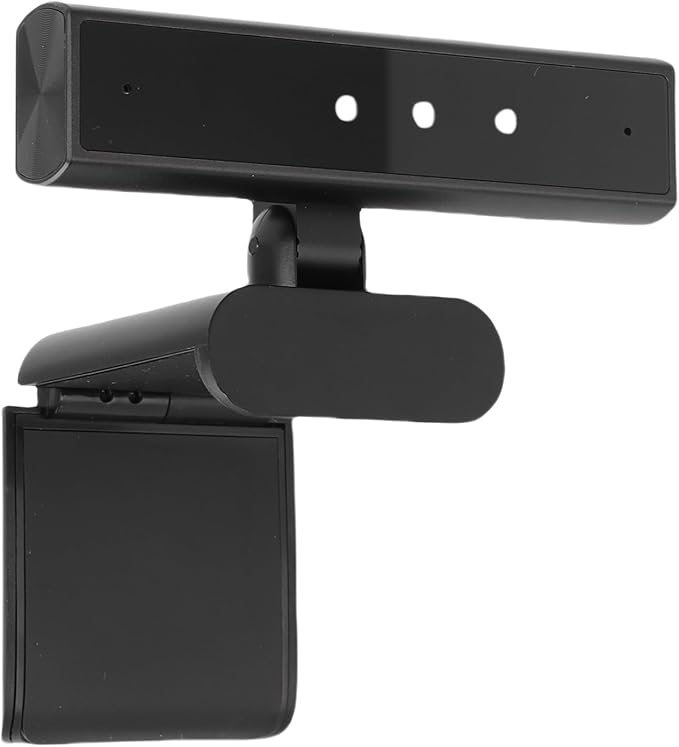 Face Recognition Computer Camera 5MP 2560x1440 Webcam with 85° FOV Noise canceling Mic Face Data Storage Fast Login Plug and Play for Business Meeting Online Calling
