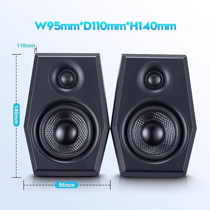 JSEIAJB Desktop Computer Speaker Laptop Computer Gaming Multimedia Home Desktop Small Speaker