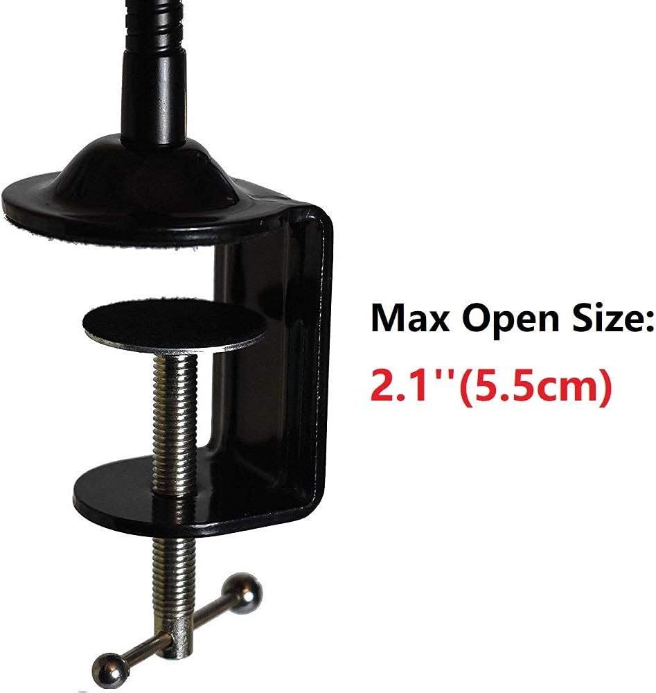 AceTaken 25'' 4K/Brio 4K/Brio 500/StreamCam/C920s/C922/C930 Brio Webcam Stand, Flexible Arm Mount Holder Compatible