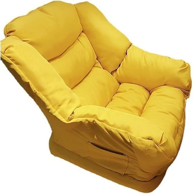 Gaming Chair Computer Chair Sofa Wholesale Armchair Bedroom Comfortable Chair Armchair Chair (Color : Tq Dark Gray Suede L)