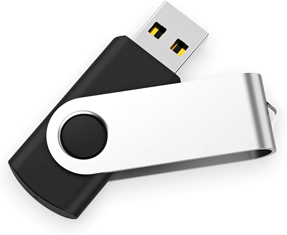 20 Pack 8GB USB Flash Drive 2.0 Bulk USB Thumb Drives Memory Stick Jump Drive Zip Drives (8GB, 20 Pack)