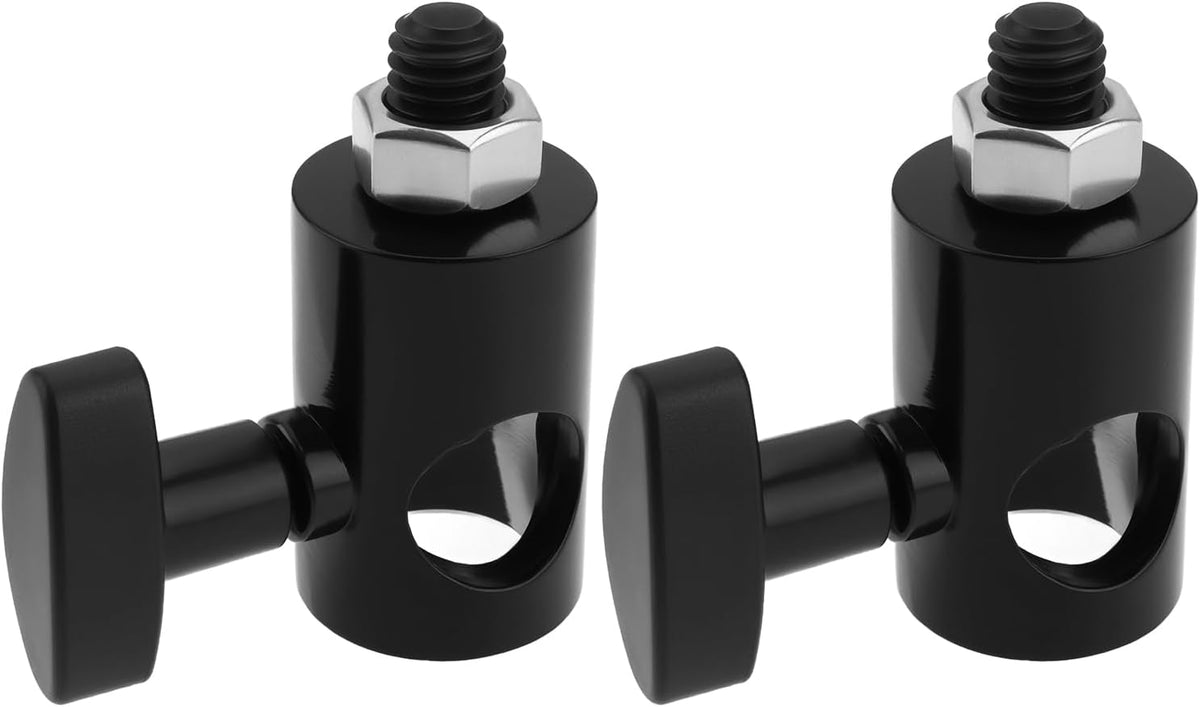 ECSiNG 2X 3/8 Inch 5/8 Inch 3/8 Inch DSLR Quick Conversion Adapter for Photographic Light Stands Pan Heads Flash