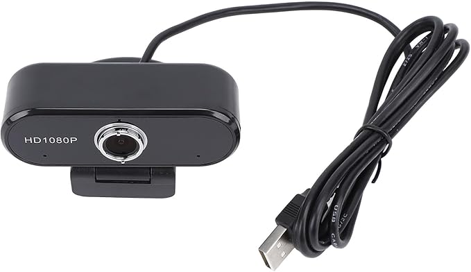 ciciglow PC Webcam 1080P HD Desktop Computer Camera with Microphone 120° Wide Angle Rotatable USB Web Camera for Live Streaming Video Chat Conference Recording Online Class