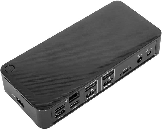 HP Targus USB-C Universal DV4K Docking Station with 100W Power Delivery with Dockztorm hub