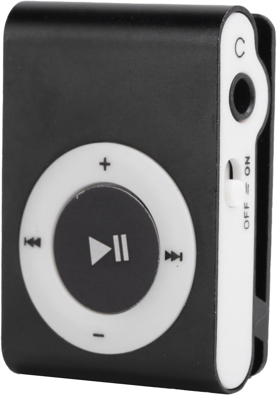 Acogedor Mp3 Mini?MP3 Player, Portable Digital Music Media Player Back?Clip Player with Earphone and USB Cable(Black)