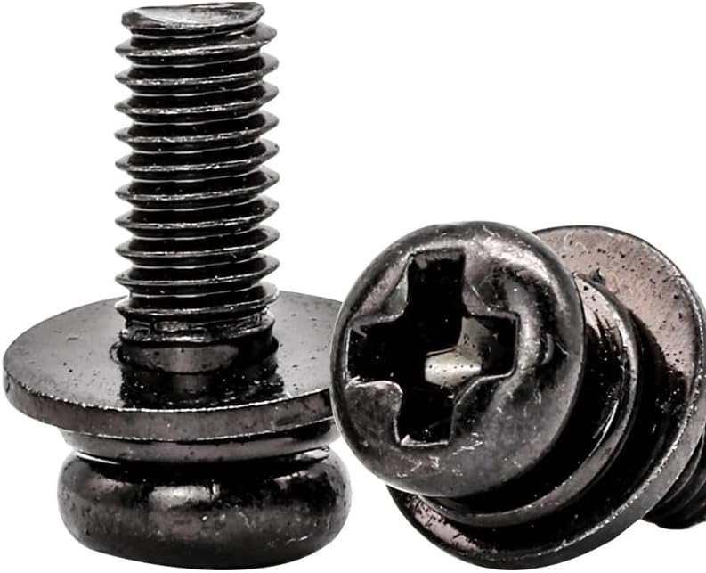 Impnit 20 M4x10mm 75x75mm 100x100mm M4 10mm PCS Vesa Screws, VESA Compatible TV/Monitor Wall Mount Screws