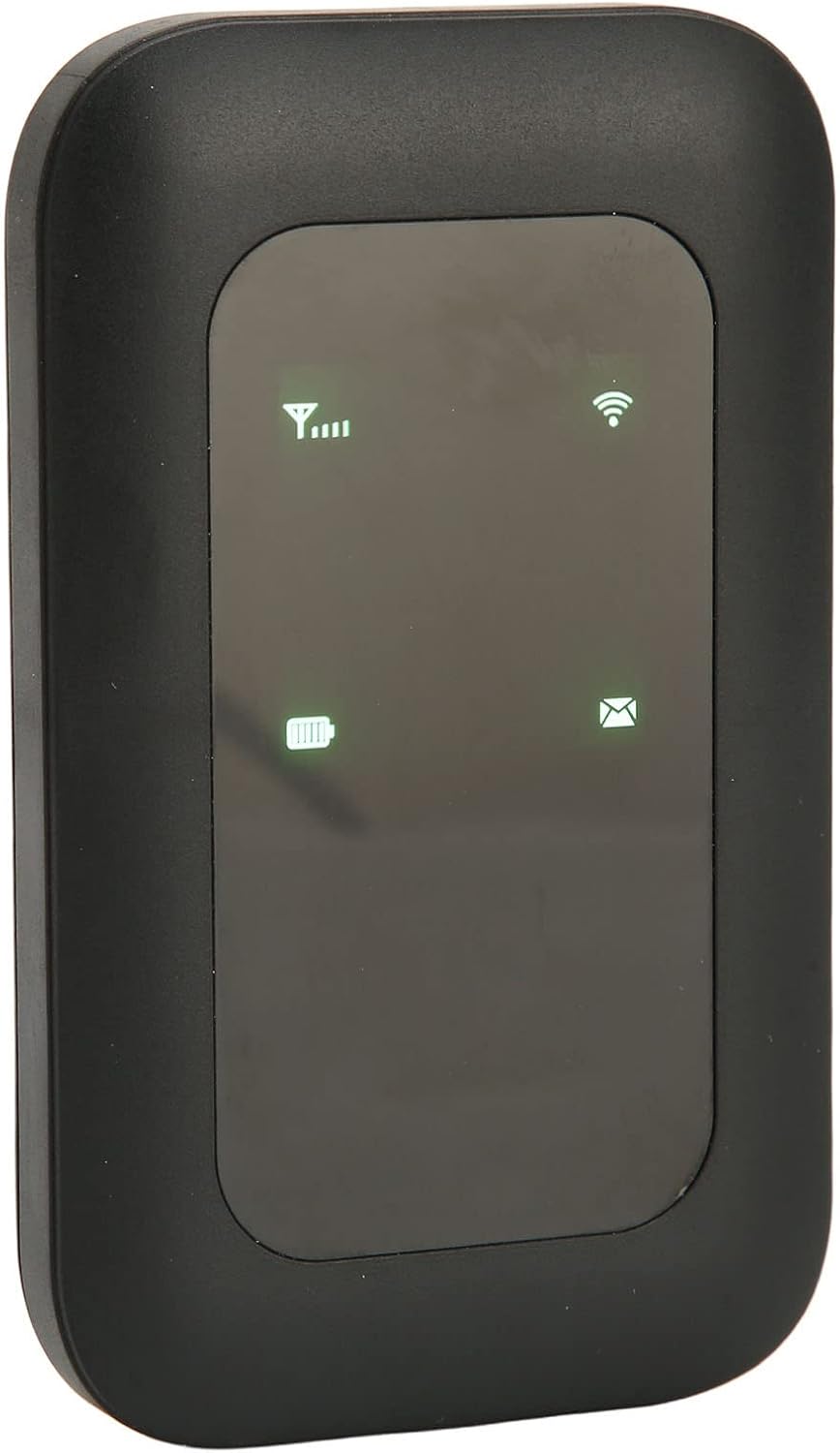Hilitand 4G 150Mbps 10 LTE Router, Portable Travel Hotspot with SIM Card Slot for Car Users Business Travelers