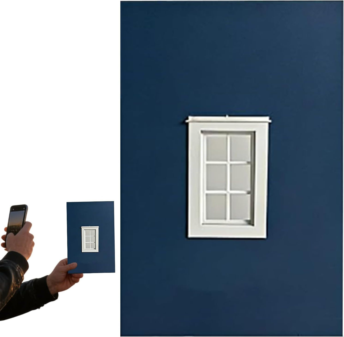 Generic Window Photo Prop | Fun Reusable Picture Portable Framing Viewfinder - Travel Window Frame Photo Props