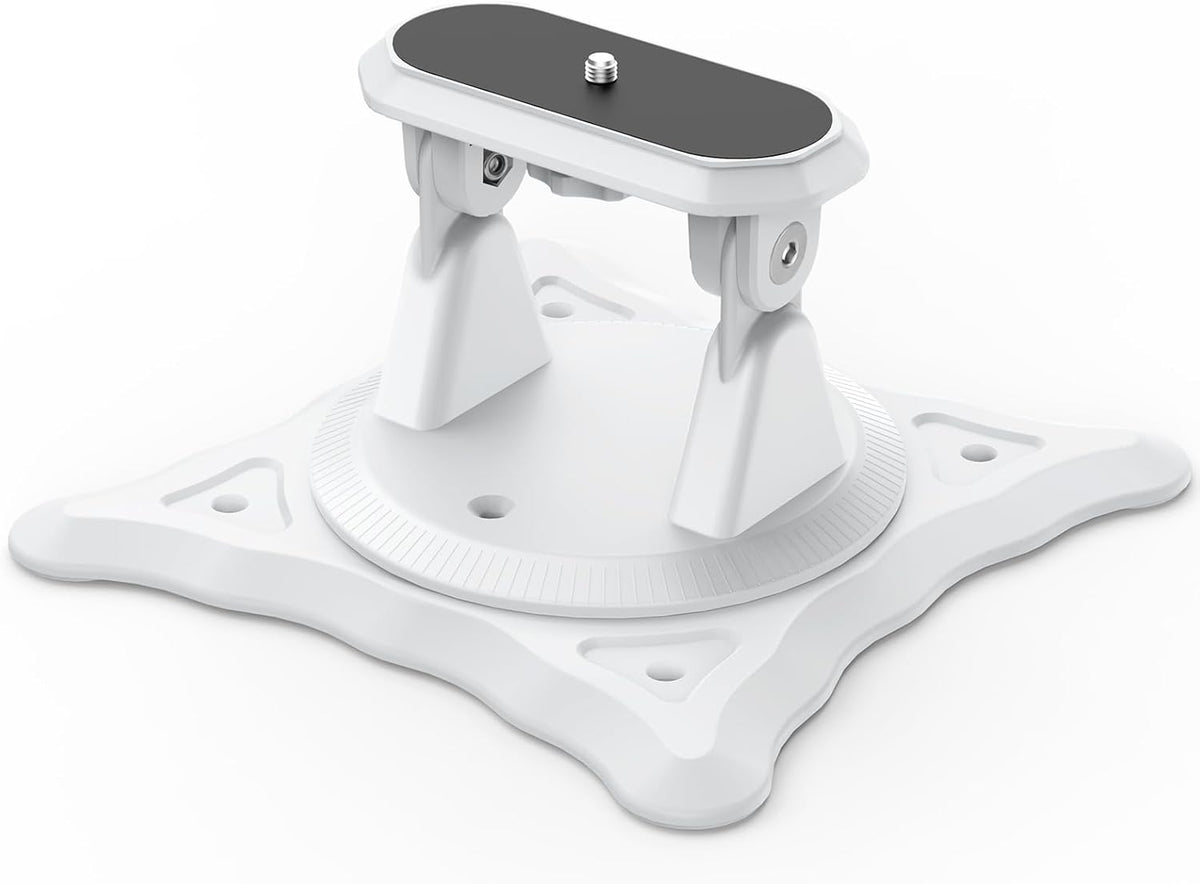 Bettdow 1/4" Setup 360-Degree 240g Projector Stand, Screw, Adjustable with Easy and Rotation for Projectors