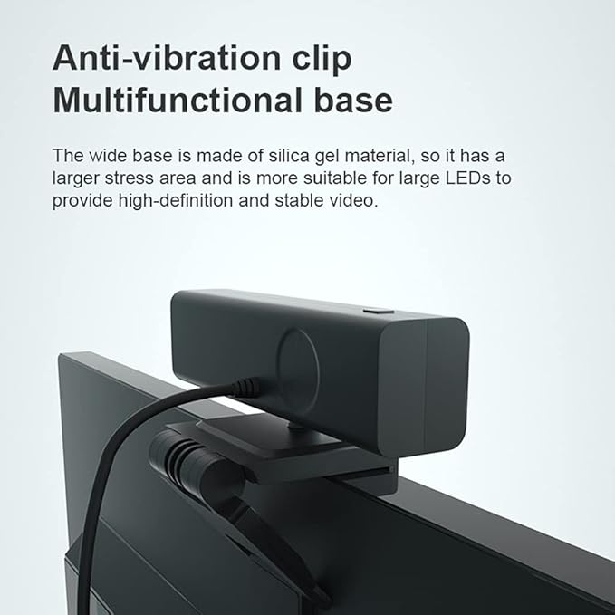 1080P Webcam for W/Built-in Mic Mute Button and Privacy Cover Plug&ampfor Play for Laptop Computer