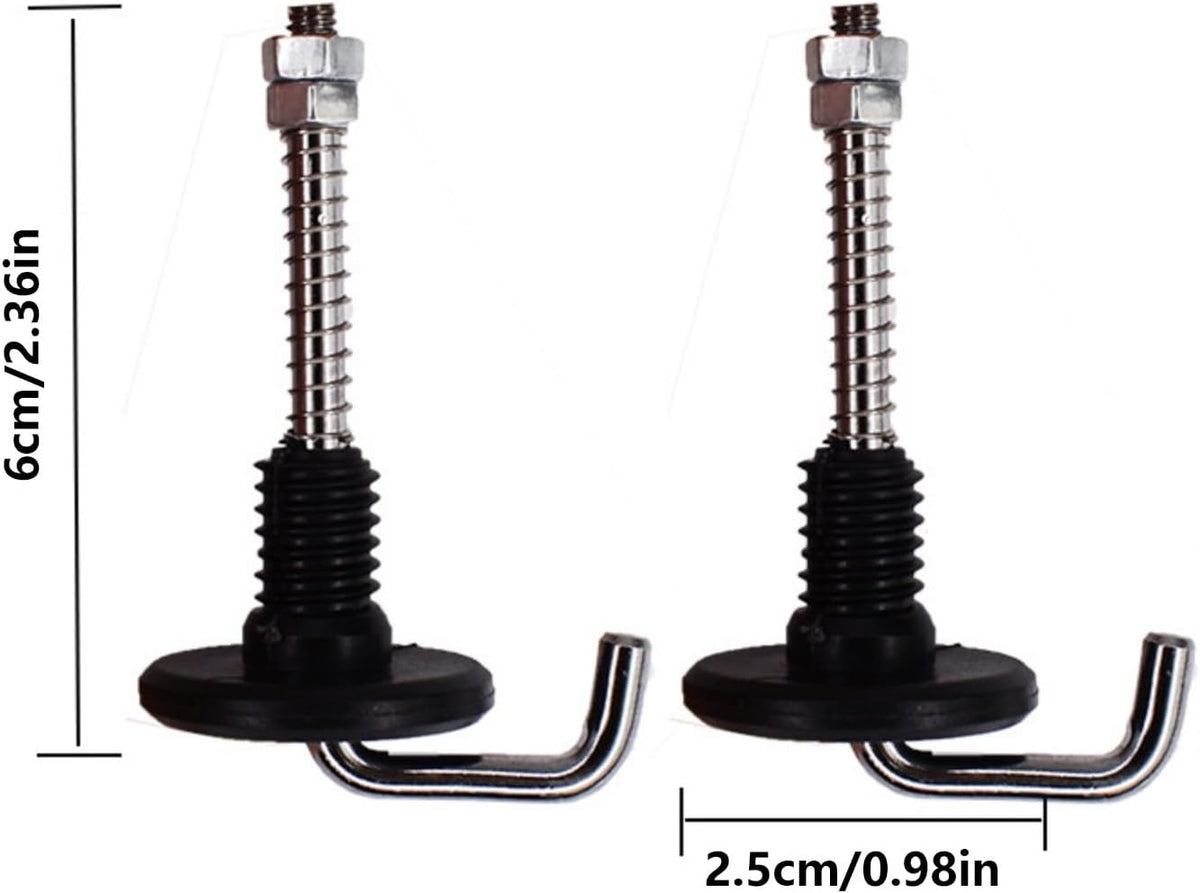 EMASDGEY 3 8inch Stainless Steel Tripods Center Column Hook for Hanging Equipment for / Screws Stainless Steel Tripods
