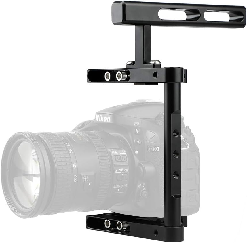 CAMVATE Basic Camera Cage Rig with Top Handle Universal Use - 1897