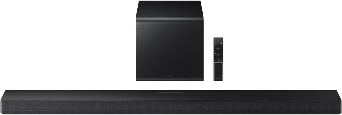Samsung Q-Series Soundbar HW-QS700F 3.1.2 ch Subwoofer (2025 Model) Convertible Fit, Wireless Dolby Atmos, Q-Symphony
