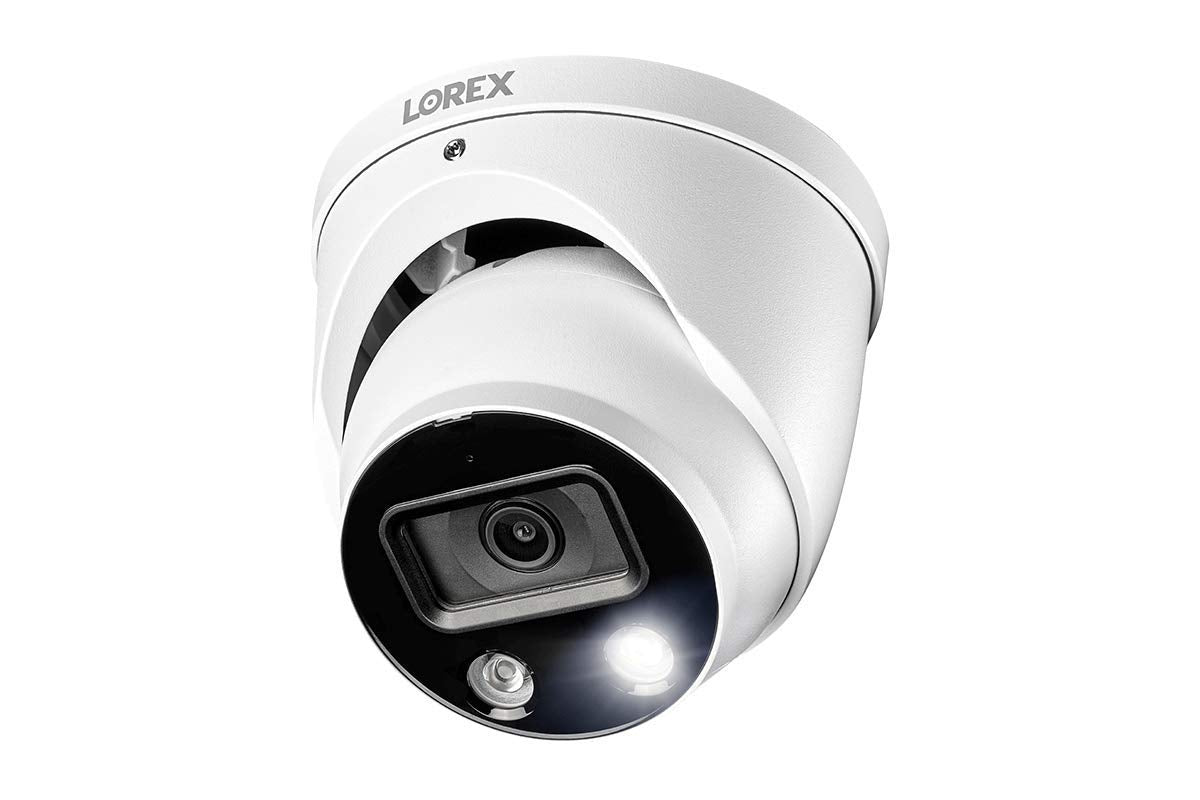 Lorex Technology N4K2SD-88WD 4K Smart Deterrence Surveillance System Featuring N842A82 2TB 4K Fusion NVR and 8 E892DD 4K Two-Way Audio Smart Motion