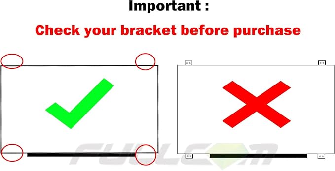 New LCD Replacement Screen 15.6 Inch NV156FHM-N4Q FHD 1920x1080 IPS 30 Pin Matte Compatible with NV156FHM-N4Q /NV156FHM-N4C for Laptop/Display/Screen/LCD Application