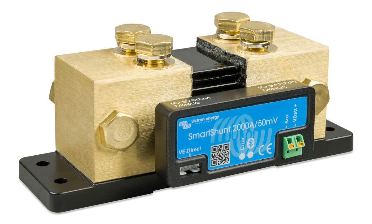 Victron SHU050220050 SmartShunt 2000A/50mV IP21 Smart Shunt Bluetooth