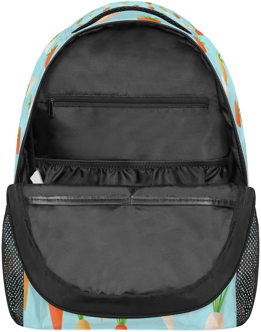 Aglebo Backpack Backpack 16x11.4x8 inch Daypack Pack Cute Carrot Travel for Men Women Casual Cute Laptop Lightweight