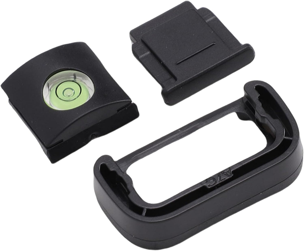 A7C Dpofirs Eyecup Viewfinder & Hot Shoe Cover Protector with Bubble Level for Camera - Silicone Eye Cup, Dust Proof