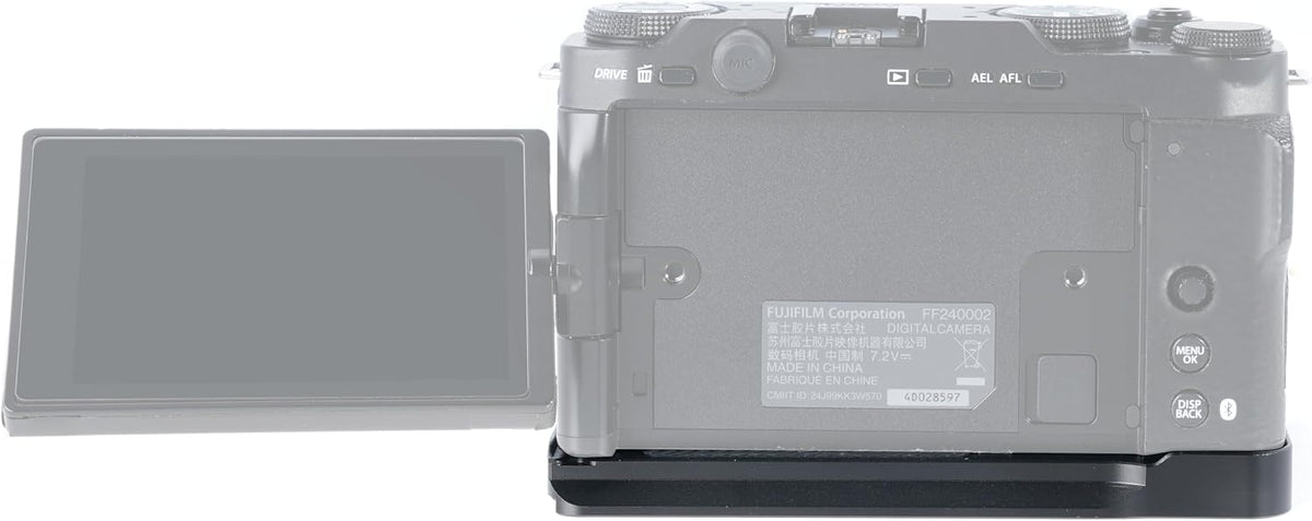 FocusFoto X-M5 Quick Release Baseplate QR Plate Mount for FUJIFILM Mirrorless Digital Camera Body, Compatible
