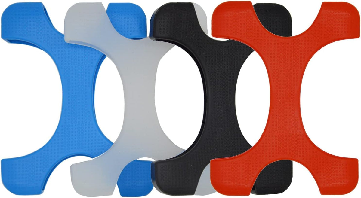 4 Pieces of 2.5 Inch Silicone Hard Drive Protective Case, Shock Proof and Drop Proof Elasticity to Protect Your Device Safety, Suitable for 2.5 Inch Mobile Hard Drives