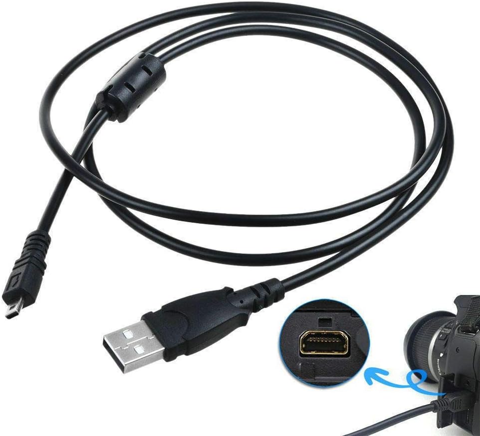 3ft DSLR-A100 A100 USB PC Data Sync Cable Cord for Sony Camera Alpha K DSLR Kit