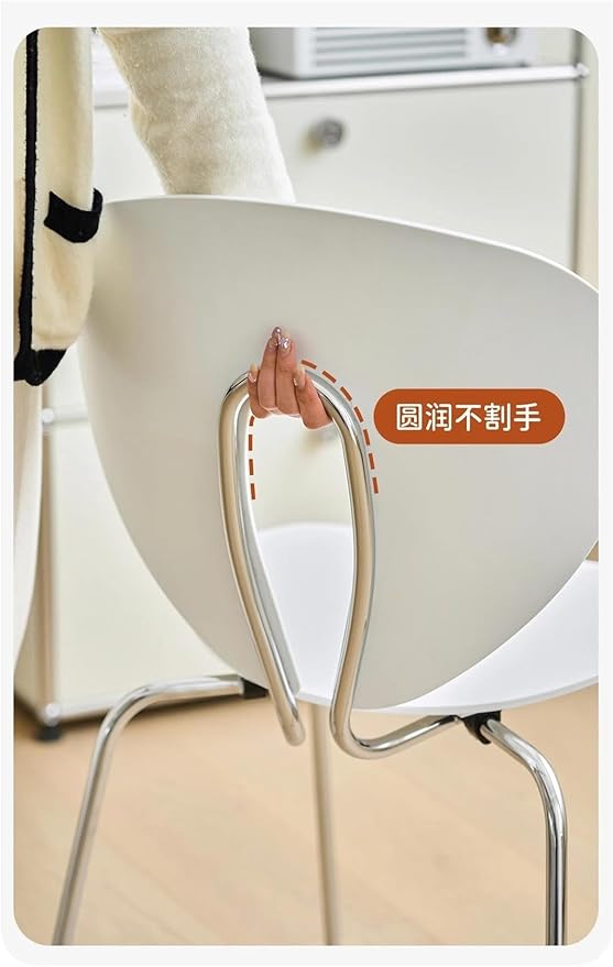Managerial Chairs Library Relax Lounge Dining Chairs Gamer Office Balcony Gaming Chair White Home Nordic Furniture (Color : D)