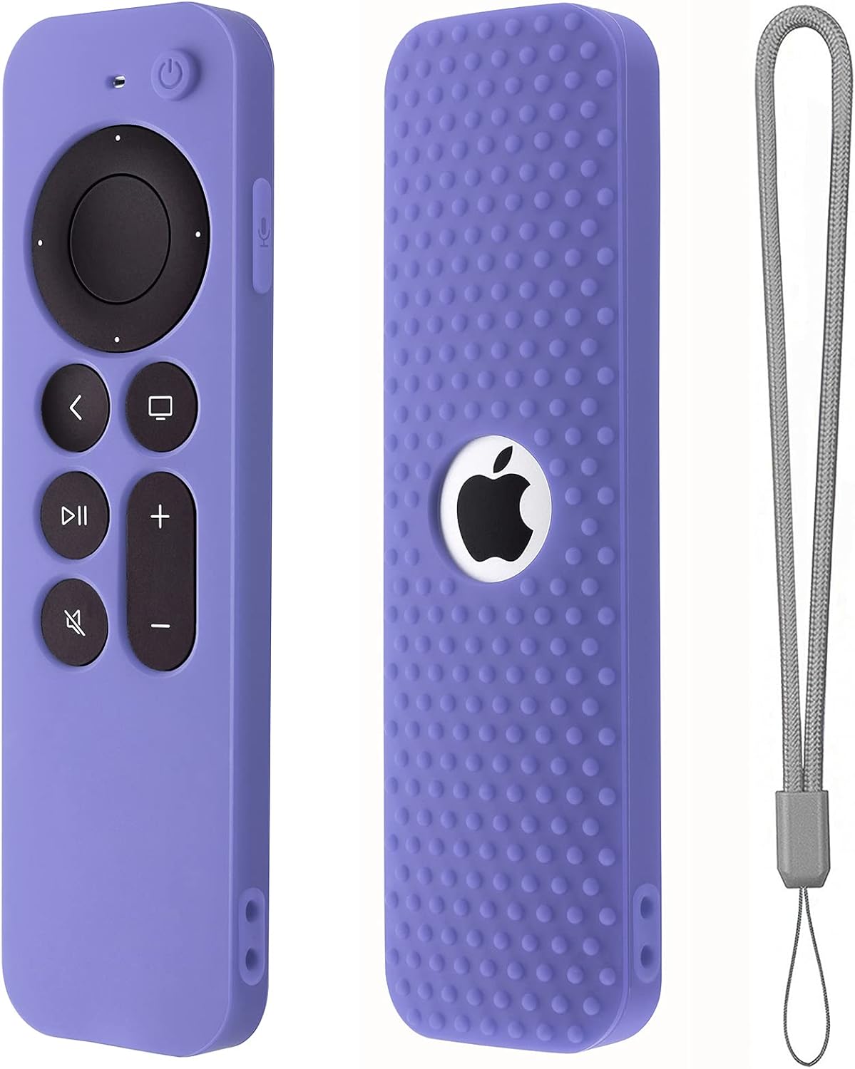 Hi Color 3rd 2023 4K 2nd 2021 Silicone Cover Compatible with Apple TV Siri Remote Shockproof Protective Case for Apple