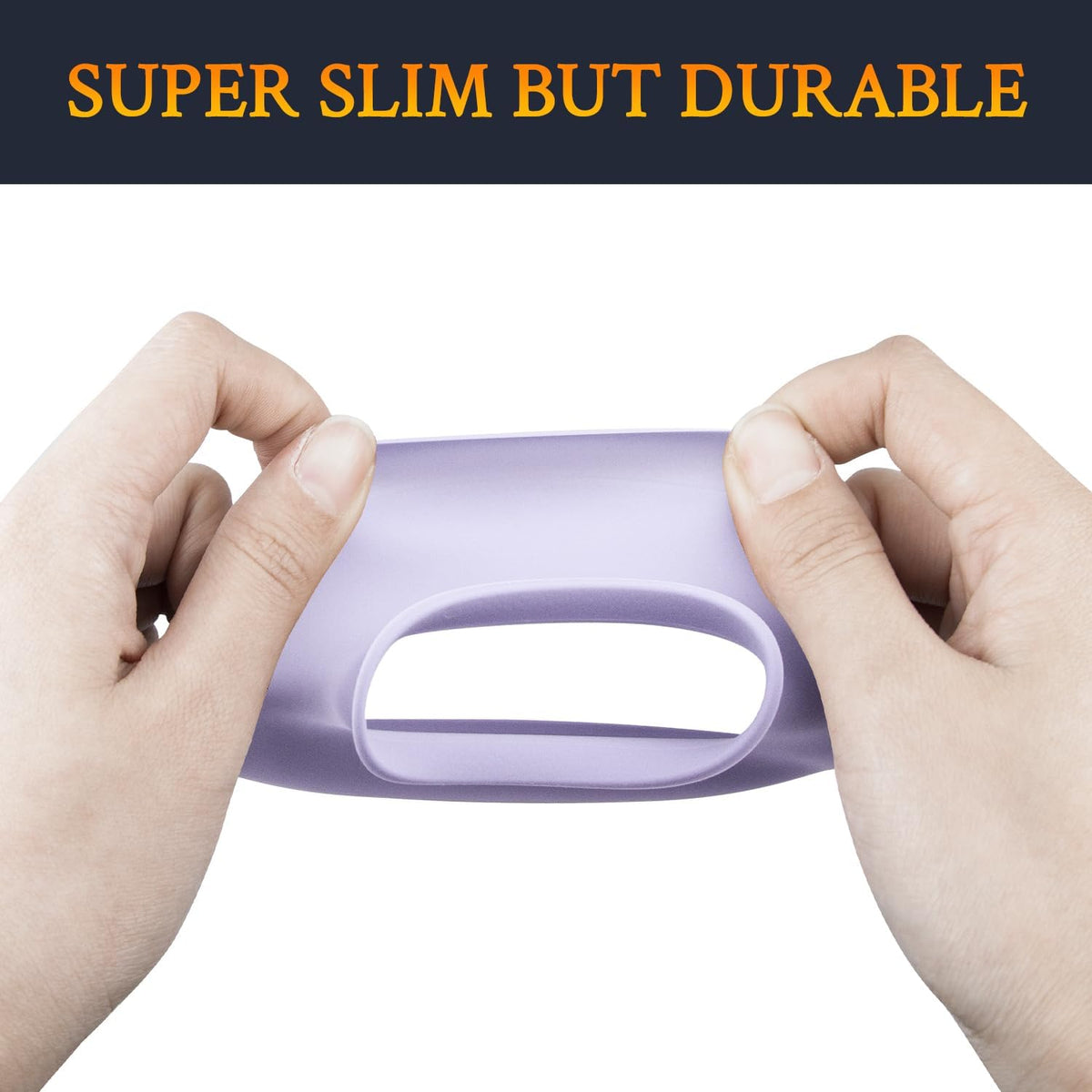 SOULWIT Silicone Ear Pads Cover Protector for Bose QuietComfort QC15 QC25 QC2 QC35 QC45/Ae2 Ae2i Ae2w/SoundTrue & SoundLink AE Headphones Cushions, Sweatproof, Easily Washable - Chilled Lilac