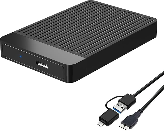 320GB Ultra Slim Portable External Hard Drive 2.5'' USB 3.0 HDD Storage for Mac PC Laptop PS4 Xbox one