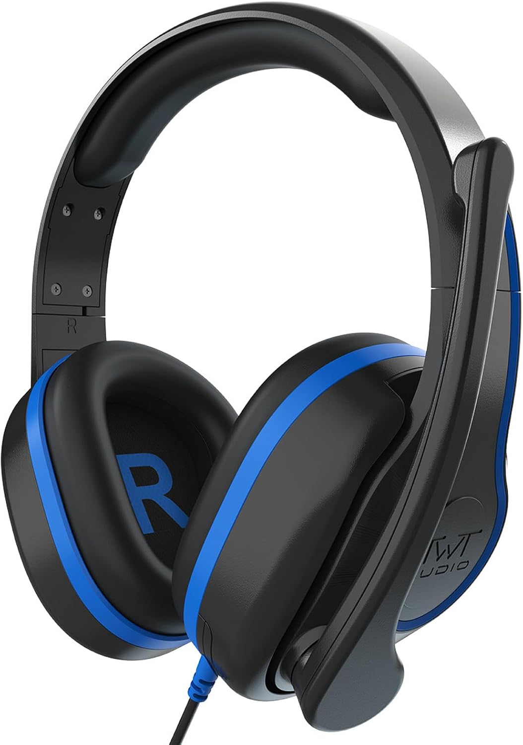 ThinkWrite Technologies TWT Audio REVO Headset, Premium Wired Over-Ear Headset, Noise Reducing Headset with Mic Boom (3.5MM)