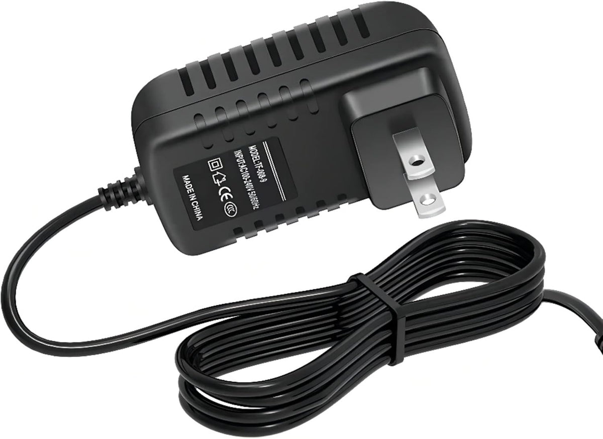 BestCH 4FT SDVD7040 7" Cable AC Power Adapter Charger for Sylvania Portable DVD/Media Player PSU