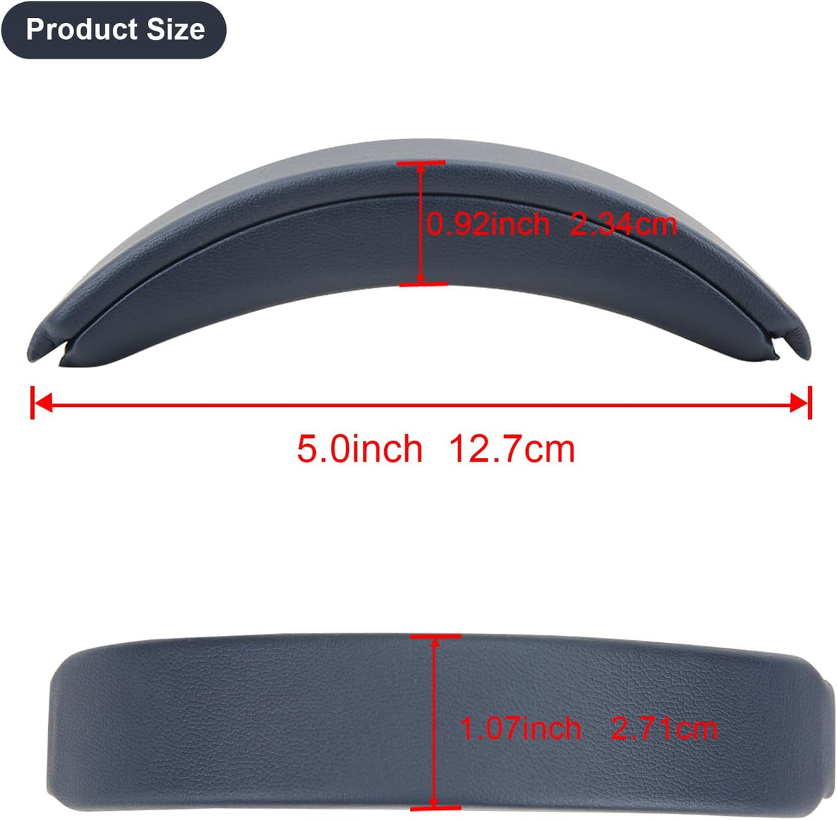 Head Cushion Pad for Bose QuietComfort QC35 QC35II QC45 Headset Head Cushion Cover Repair Part (Dark Blue)