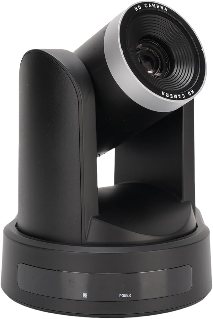 Bewinner 1080P Conference Room Camera System AI Auto Tracking PTZ Camera 12X Optical Zoom SDI IP USB3.0 HDMI Conference Webcam with Remote Control for Online Meetings (US Plug)