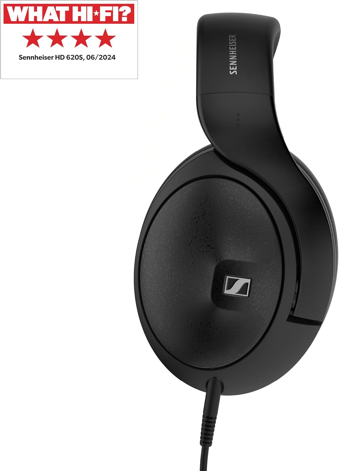 Sennheiser HD 620S - Audiophile Closed-Back Wired Headphones - Premium Stereo Sound with Speaker-Like Spatial Imaging and Optimized Surround, Black