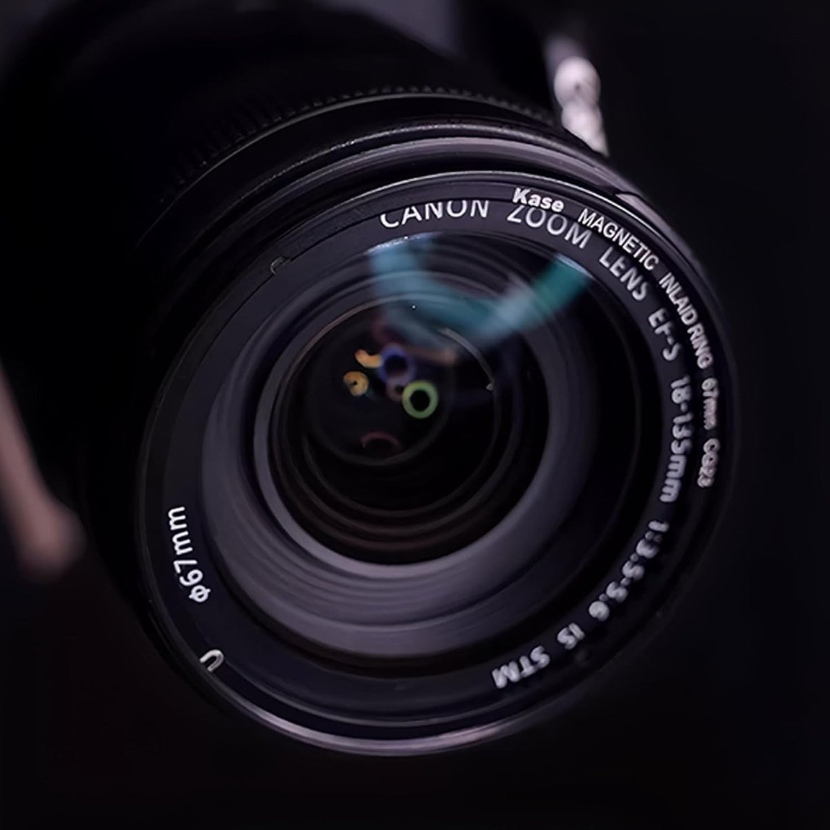 72mm 0.5s Kase Magnetic Adapter Ring, Aviation Aluminum Snap-On Frame for CPL/ND/UV Filters, No Light Leak & Vignette