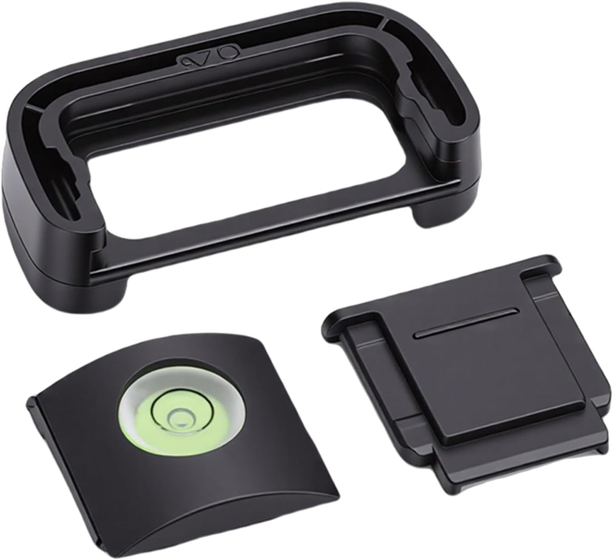 A7C fosa Camera Eyecup Viewfinder Eyepiece Hot Shoe Protector Cap Bubble Level for with Soft Silicone Eye Relief Camera