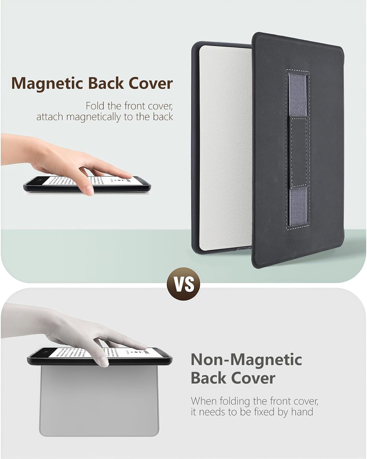 Idocolors 7" Paperwhite(12th Gen-2024), 6(KPW6) Paperwhite(2024), Case for Kindle New e-Reader Kindle Paperwhite PU