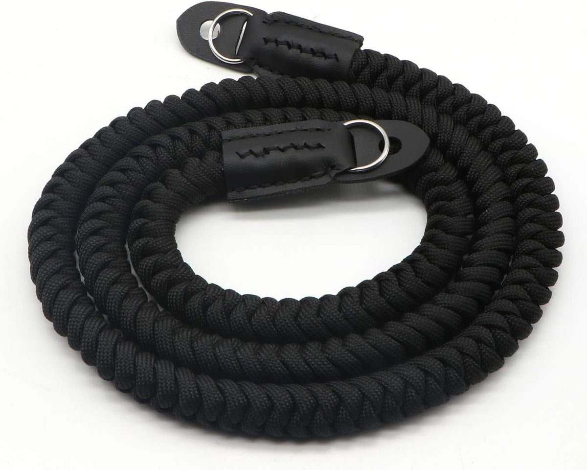 HITHUT 42 inch Paracord Woven Camera Neck Shoulder Strap Belt Hand Compatible with Canon Nikon Sony Olympus Pentax