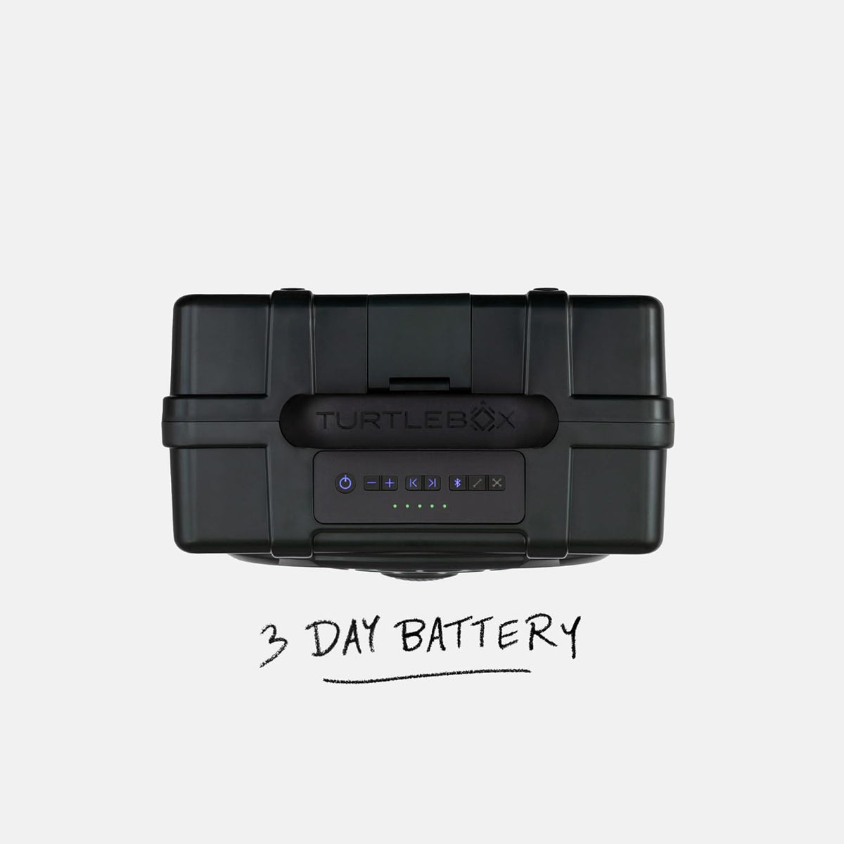 Turtlebox Original Gen 3: Portable Outdoor Bluetooth Speaker – Ultra-Loud (120dB), Waterproof (IP67), Rugged, Impact-Resistant, 3-Day Battery | Party Mode: Unlimited Pairing Stereo, Green/Camo