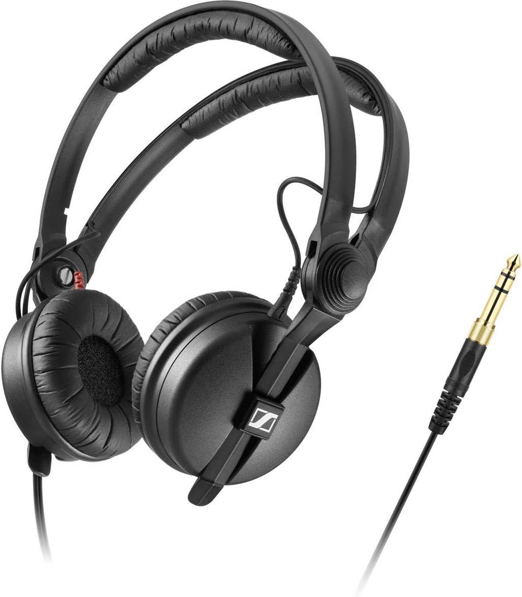 Sennheiser Pro Audio Professional HD 25 On-Ear DJ Headphones Black