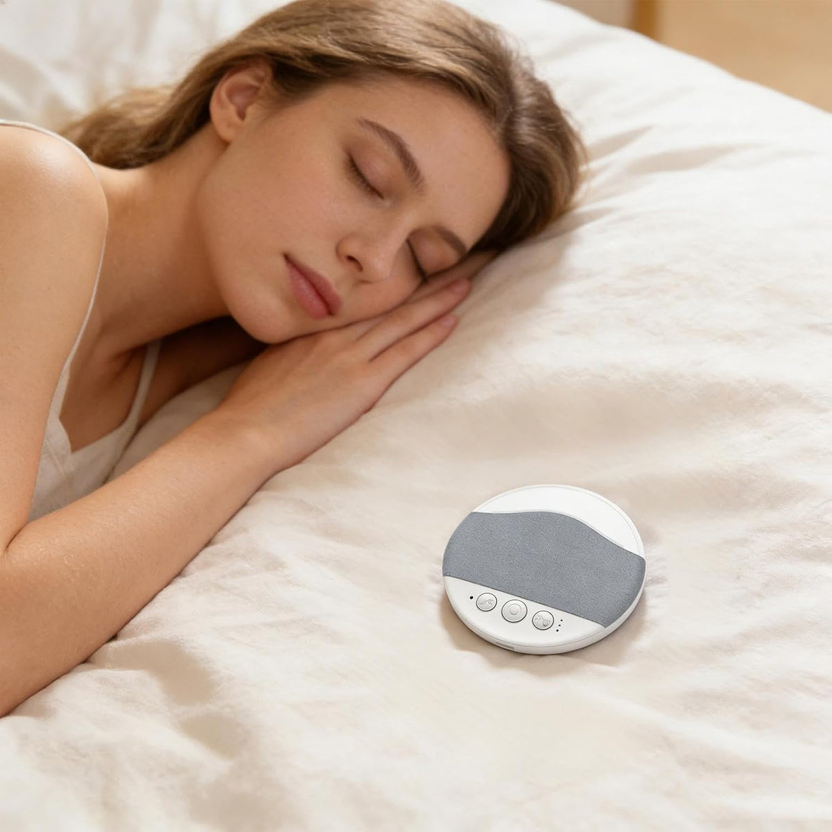 Generic Sleep Speaker Under Pillow with White Noise Timer and Led Nights - Pillow Speakers for Sleeping Wireless Sleep