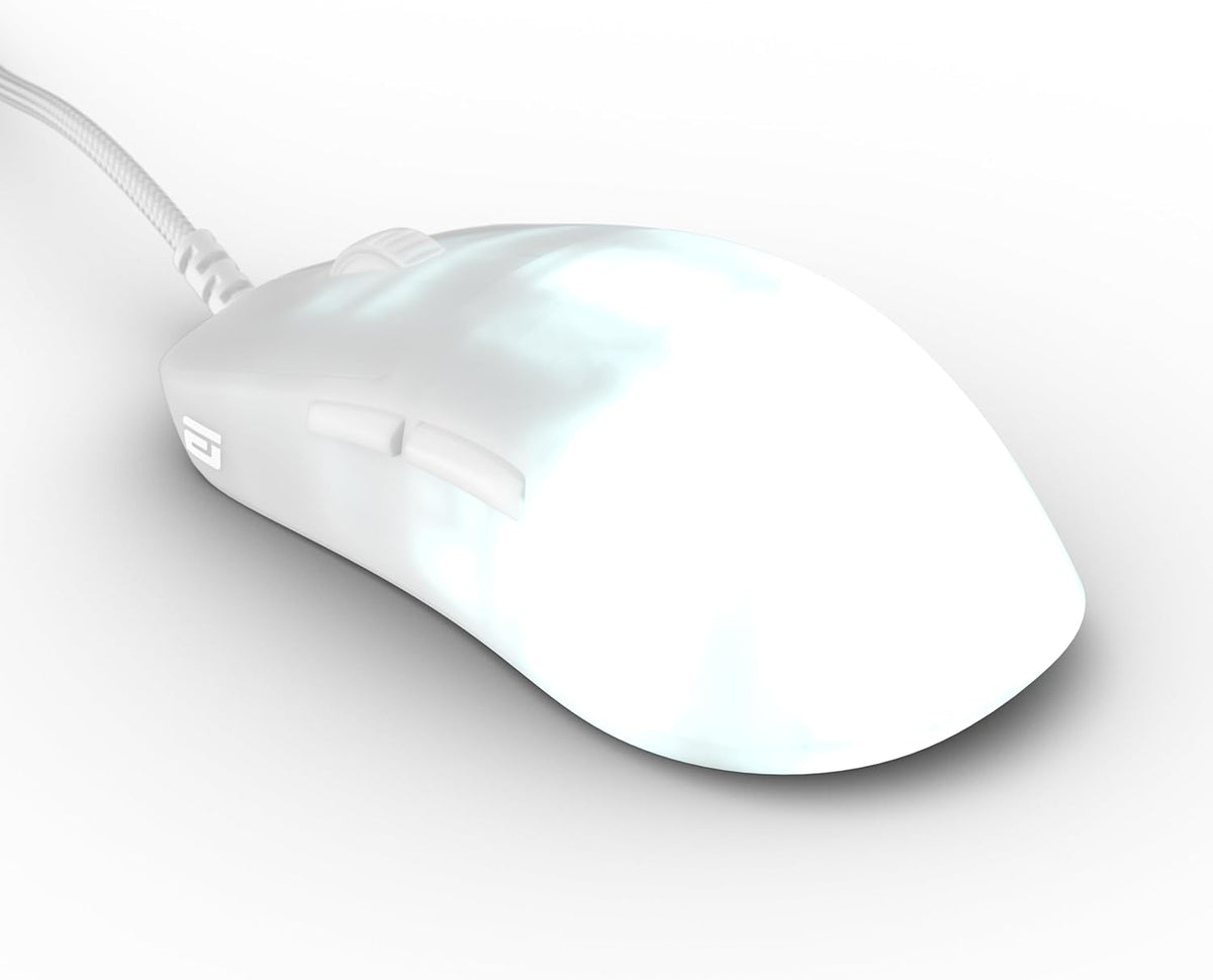 ENDGAME GEAR OP1 RGB Gaming Mouse - Precision Sensor, Kailh GX Switches, White Frost, RGB Lighting, White Frost