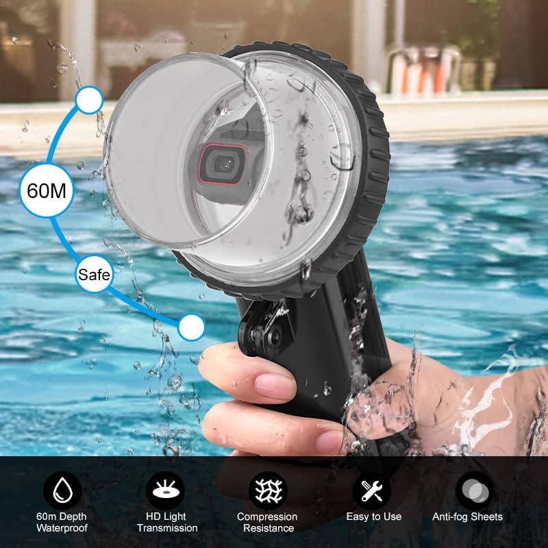 PULUZ Waterproof Housing Case for DJI Osmo Pocket 2, 60m Deep Diving Protective Housing Shell for Underwater Photography