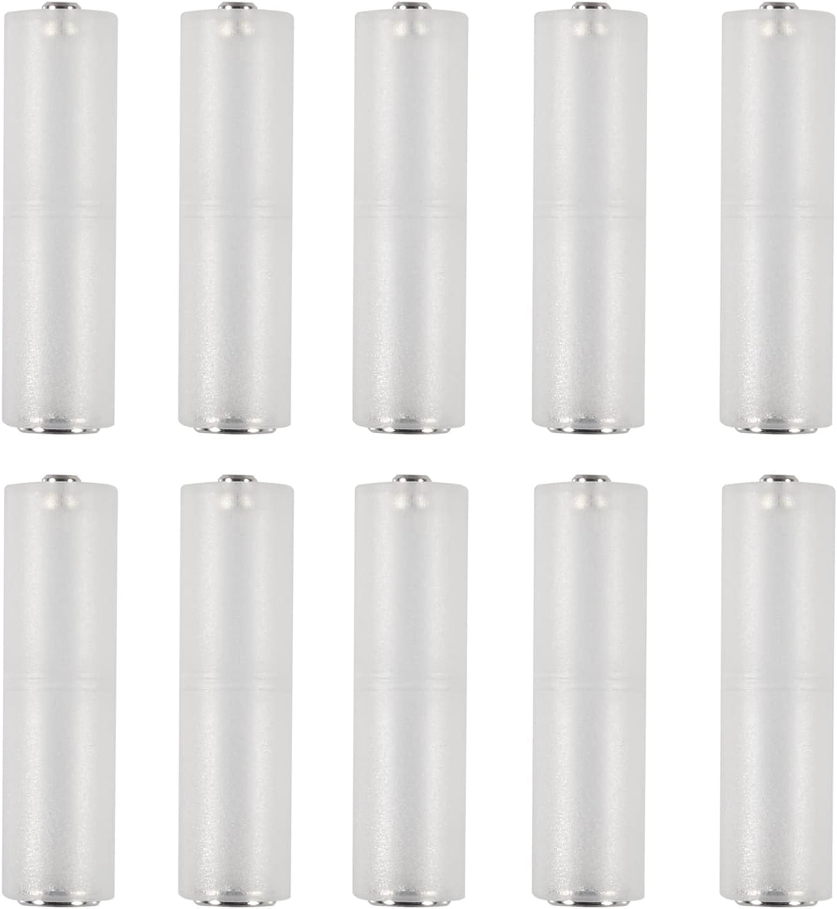AEDIKO 10pcs AAA to AA Converter AAA to AA Battery Adapter AAA to AA Battery Converter Holder AAA to AA Adapter for AAA