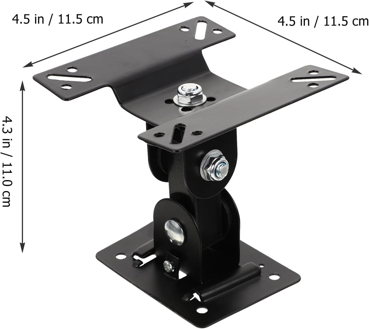 Homoyoyo 360 14-27 Inch Wall Mount Tv Bracket and Monitor Mount with Rotation Metal Pivot, Compatible with LCD Screens