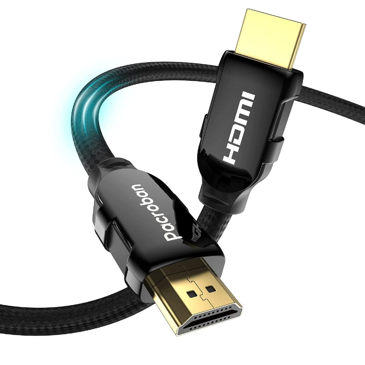 6ft 2.1 48Gbps 4K 120Hz 8K 60Hz, Pacroban eARC/ARC HDMI Cable TV to Soundbar (HDMI Port Required on Both Devices) Ultra